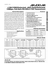 DataSheet MAX3441E pdf
